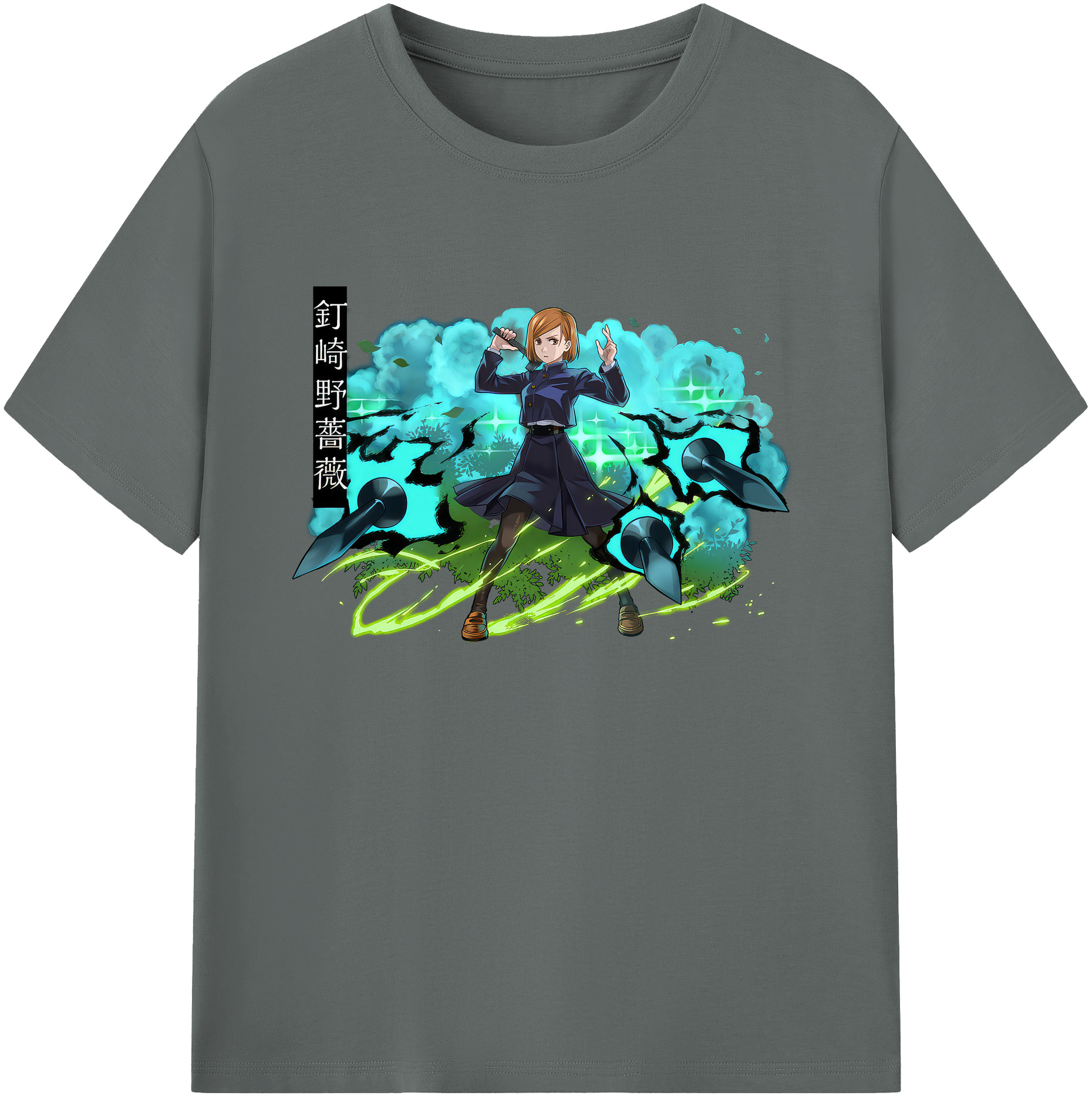 （画像用） 呪術廻戦 Jujutsu Kaisen 綿100％ メンズ半袖Tシャツ｜肌触りやわらか＆通気性